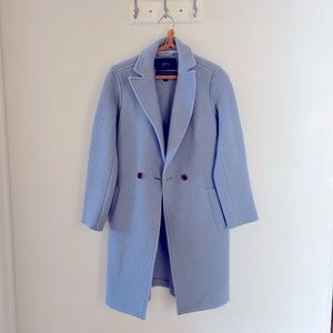 J Crew Daphne Italian Boiled Wool Top Coat 00